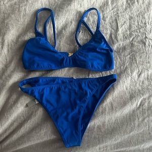 Gooseberry cobalt bikini